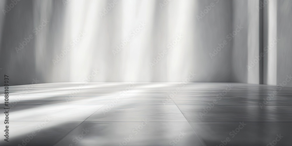 Poster blurred abstract studio background with a grey gradient.