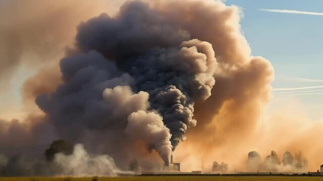 Smoke Growing in the Air