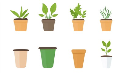 Obraz premium Biodegradable icon vector illustration on a solid white background, featuring a clean and minimalist design symbolizing eco-friendliness and sustainability.