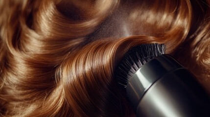 Hair Styling with a Round Brush