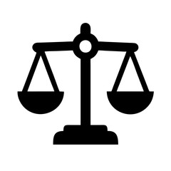 Scales of Justice Pictogram 