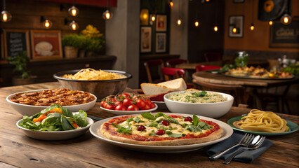 Obraz premium Italian cuisine - still life