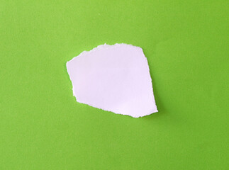 Recycled craft torn tear paper texture as background.