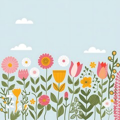 Fototapeta premium spring flowers
