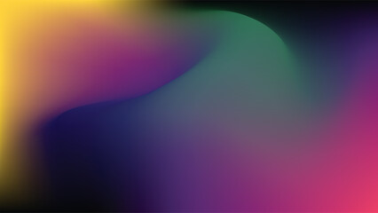 Black and rainbow mesh gradienn background