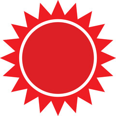 Red Special Offer Price Stickers