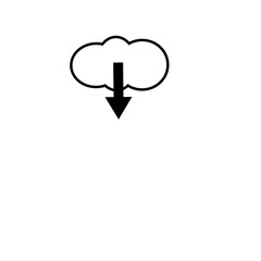 symbol on white background