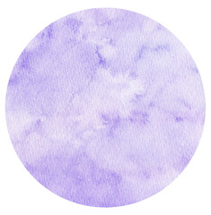 Watercolor hand painted circles texture. Watercolour circle elements for design.