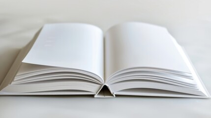 Obraz premium Minimalist Planner: Offers a straightforward, clutter-free layout with open pages for notes, tasks, and monthly overviews, perfect for a simple, organized lifestyle. 