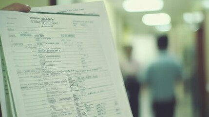 Medical charts displaying detailed records of withdrawal symptoms, emphasizing the importance of accurate documentation in patient care and treatment progress.
