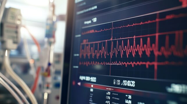 Blood test results display on a digital screen, reflecting the importance of accurate medical diagnostics and patient care in modern healthcare settings.