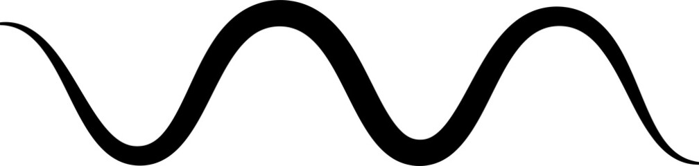 Line stripes elements, spiral, curve, wavy