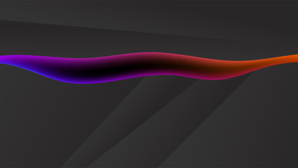 ABSTRACT DARK BACKGROUND ELEGANT GRADIENT MESH BLUE ORANGE PURPLE SMOOTH COLOR DESIGN VECTOR TEMPLATE GOOD FOR MODERN WEBSITE, WALLPAPER, COVER DESIGN 