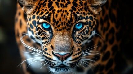 Obraz premium Close-Up of Endangered Animal Raising Awareness for Conservation