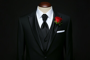 결혼 웨딩 신랑 턱시도 이미지