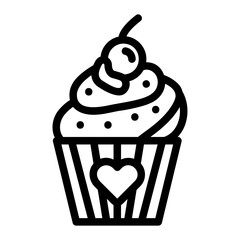 orange juice Line Icon