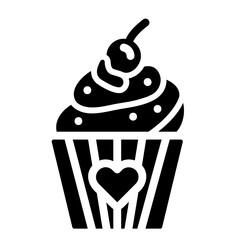 cupcake Solid icon