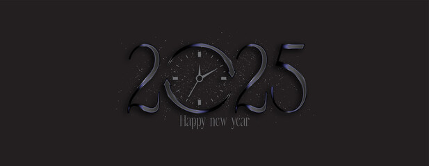 An exquisite illustration design for the New Year 2025