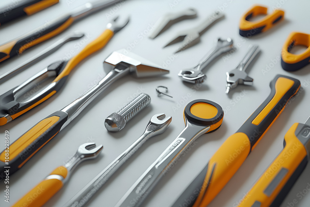 Poster building essentials mastering construction tools like hammers and screwdrivers at home workshop