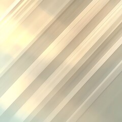 Fototapeta premium An abstract background featuring soft, diagonal lines in warm beige and light pastel hues, creating a serene and modern aesthetic that's perfect for various design projects.