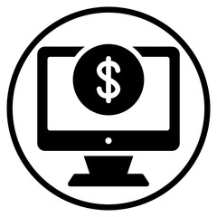 income glyph icon