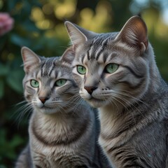 close up of a cat looking up,portrait of a cat with a eyes,portrait of a cat