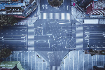 the street of Chengdu, China