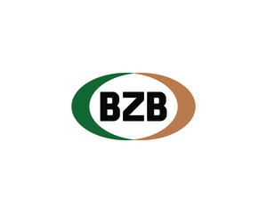 BZB logo design vector template. BZB