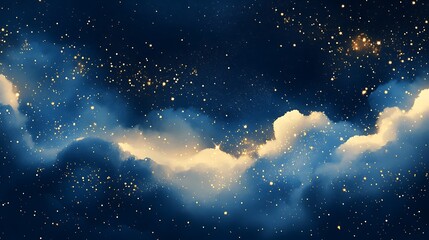 Obraz premium Cosmic Night Sky