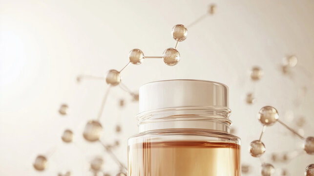 skin care package product and molecule neural tissues layer