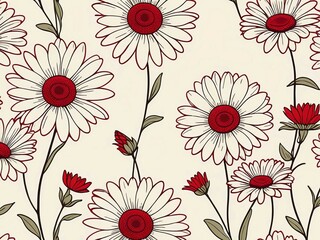 seamless floral background