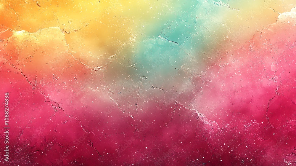 Wall mural abstract colorful background with vibrant hues and subtle texture.
