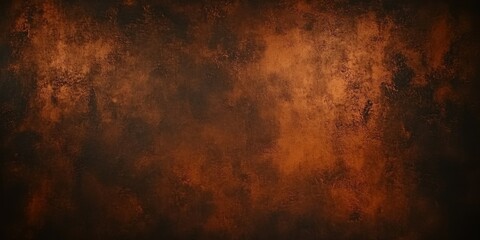 Obraz premium Vintage Grunge Old Brown Textured Watercolor Background with Distressed Texture - Digital Art Banner