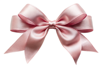 Bow on isolated background