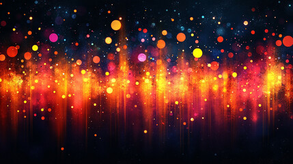 Fototapeta premium An abstract medical technology background featuring orange tones and geometric patterns symbolizing innovation, healthcare, digital progress, and scientific advancements in medicine and technology