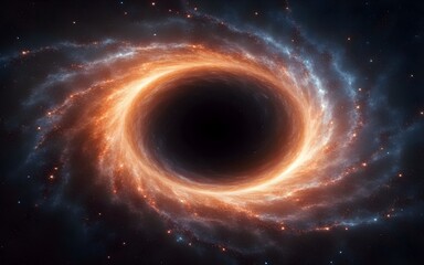 Obraz premium The Wonders of Black Holes - Exploring the Mysterious Forces Deep in the Universe
