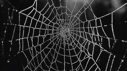 Obraz premium Spiderweb Decoration