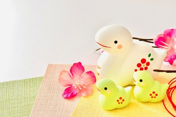 巳年の年賀状素材