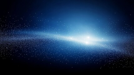 Fototapeta premium Blue White Gradient Abstract Background with Bright Light and Empty Space, Grungy Texture for Adobe Stock Metadata Optimization