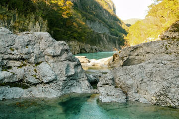 lake in the mountains