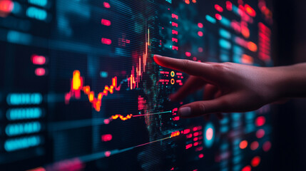 Futuristic blockchain interface with a global network design vibrant data streams digital elements representing advanced technology cryptocurrency decentralized finance innovation secure transactions