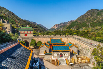 Zhenwu Temple Back Gate Great Wall  Pass Juyongguan Beijing China