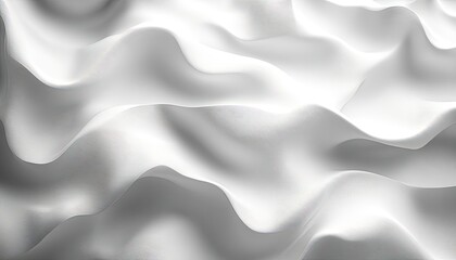Obraz premium Abstract white fabric background. Perfect for product displays, website banners, or any design needing a minimalist feel.