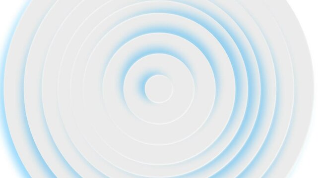 energy circles of spiral tunnel made of lines animation. Spiral tunnel background UHD 4k video.