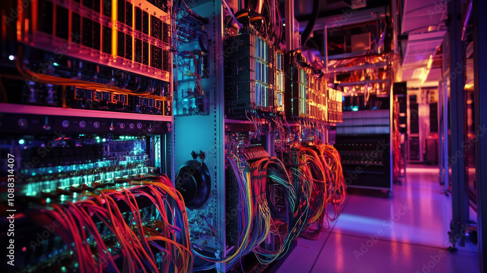 Poster quantum computers are coming. they use qubits for faster calculations, impacting mobile and digital 