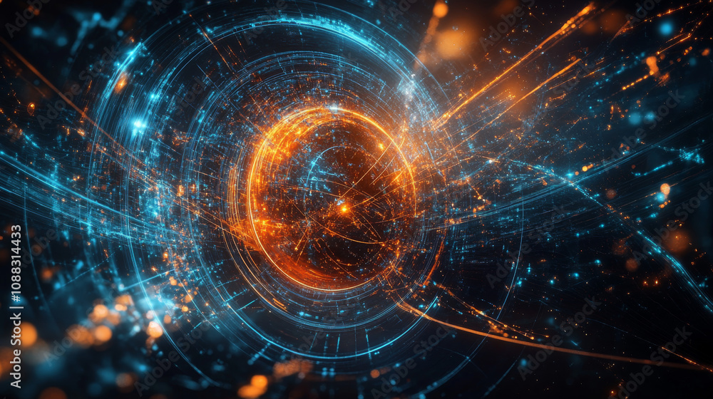 Poster quantum computers are coming. they use qubits for faster calculations, impacting mobile and digital 