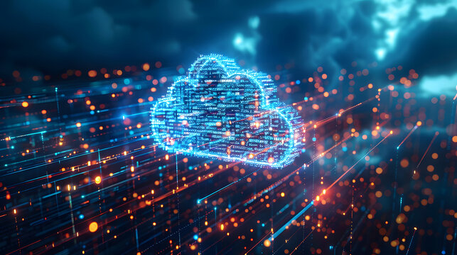 Digital Transformation concept. Implementation of digital technology in business organization, finance, and marketing, platform, cyber security, artificial intelligence, and cloud