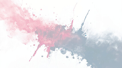 Obraz premium Watercolor Splash red. An antique red parchment paper background with a grunge texture, watercolor painted red background with a vintage paint splash pattern.