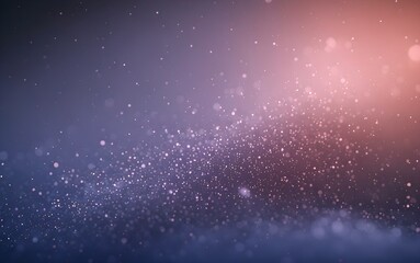 Obraz premium Dreamy Stardust Background - Abstract Light Spots and Particle Effects