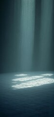 Obraz premium Dreamy Underwater Light and Shadows - Explore the Secrets of the Deep Sea